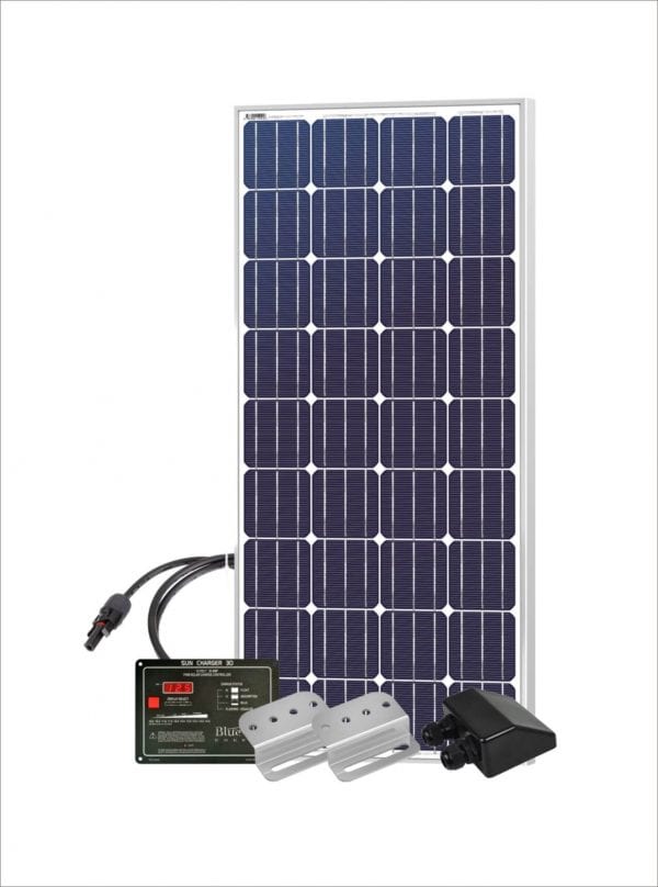 150 W Basic RV Solar kit from Globalsolarsupply.com