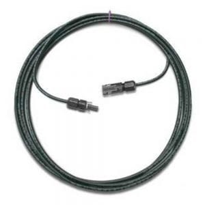 MC4 CONNECTORS WITH 15' SOLAR CABLE #10 COPPER WIRE AND XLPE TYPE INSULATION 1000 VDC RATED BY UL AND TUV